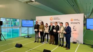 La selección española masculina de Floorball galardonada en los premios Silvestres del año 2019