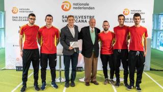 La selección española masculina de Floorball galardonada en los premios Silvestres del año 2019