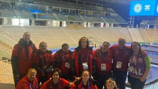 medalla de bronce para la selección femenina de floorball adaptado en turín 2025